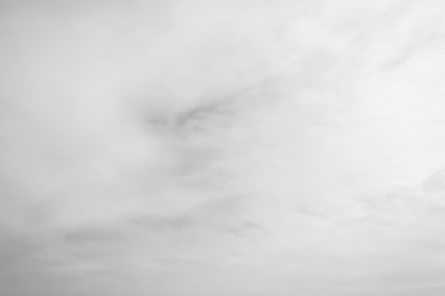 White cloudy sky background
