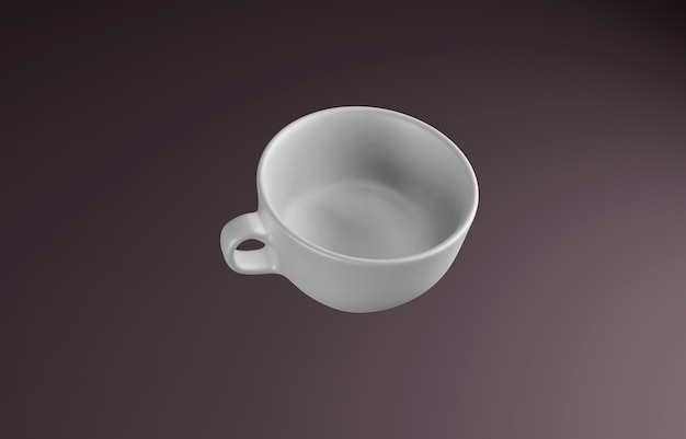 Tazza di caffè bianco