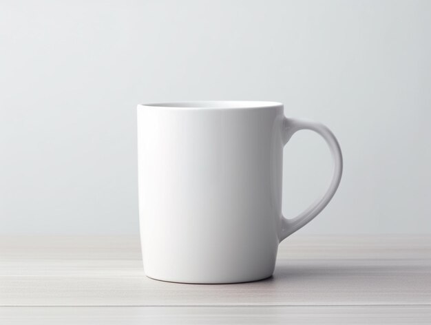 A White Coffee Mug MockUp