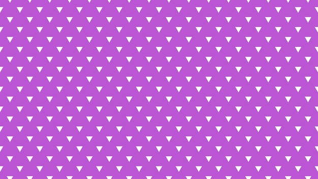 White color triangles over medium orchid purple background