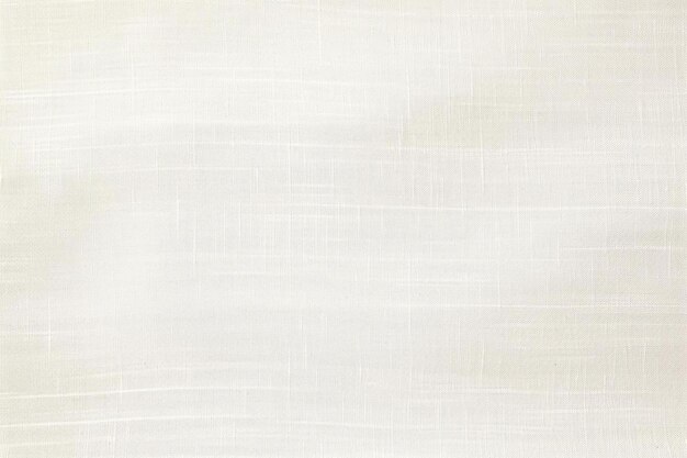 Photo white colored seamless linen texture background