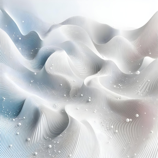 white colour wave style background