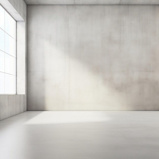 White Concret Studio Background