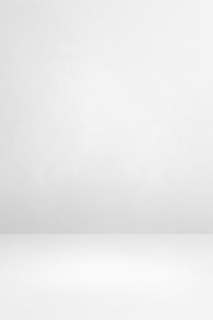 Photo white concrete interior background. empty  scene