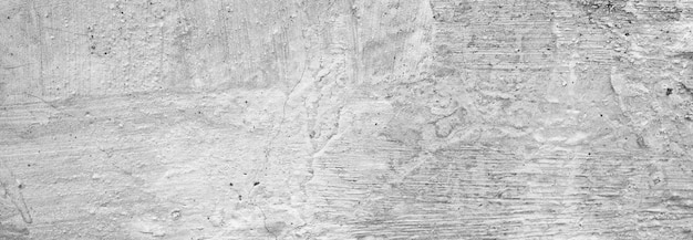 White concrete scratched Panoramic white plaster wall surface