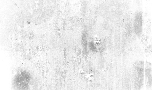 White concrete scratched white plaster wall surface for background