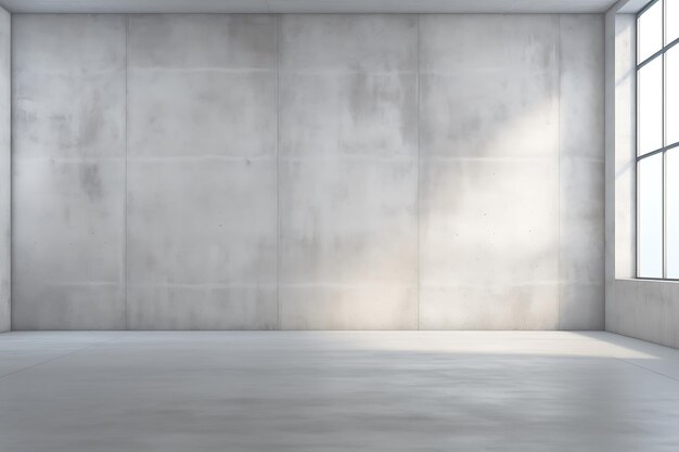 White concrete wall