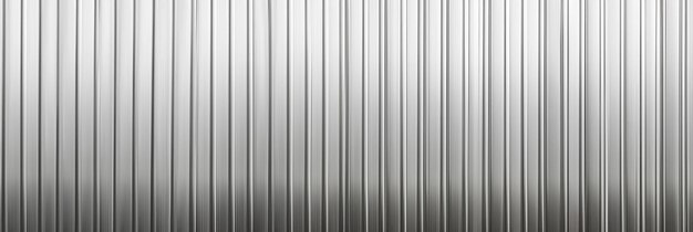 White Corrugated Metal Texture Contemporary Industrial Aesthetics