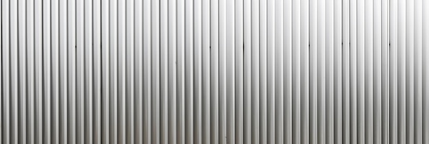 White Corrugated Metal Texture Contemporary Industrial Aesthetics