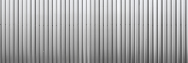 White Corrugated Metal Texture Contemporary Industrial Aesthetics