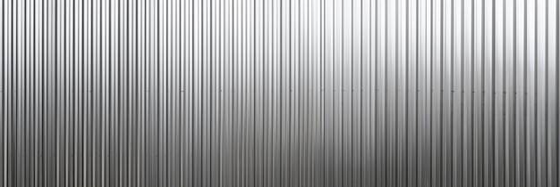 White Corrugated Metal Texture Contemporary Industrial Aesthetics