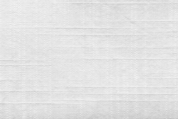 White cotton fabric texture as background closeup