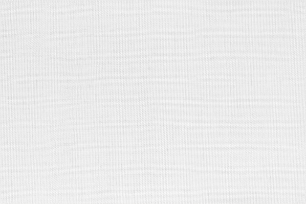 White cotton fabric texture background seamless pattern of natural textile