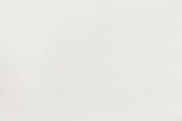 Фон текстуры белой хлопчатобумажной ткани с бесшовным рисунком