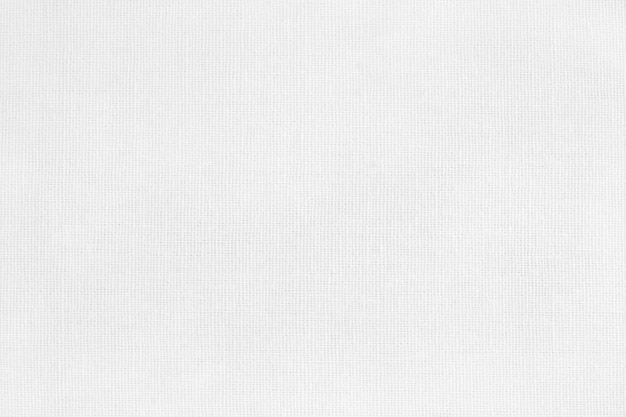 Photo white cotton fabric texture background