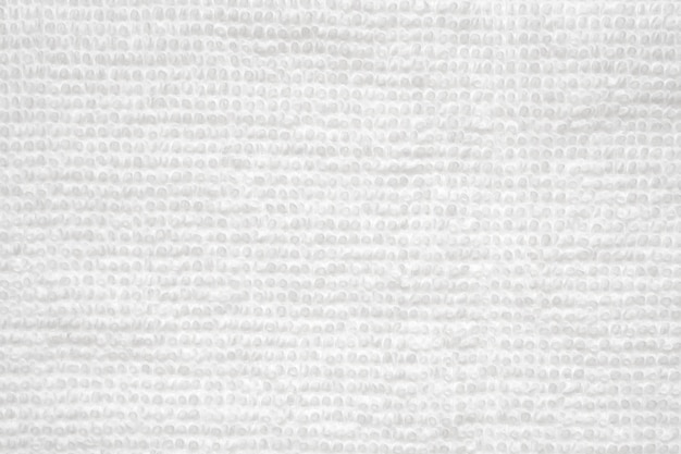 Photo white cotton fabric towel texture abstract background