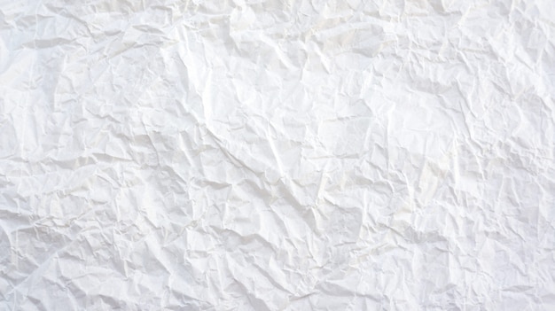 White creased paper background texture.