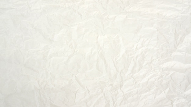 White creased paper background texture.