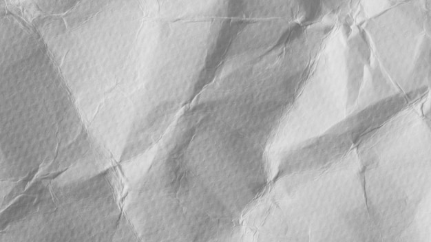 Sfondo texture carta stropicciata bianca