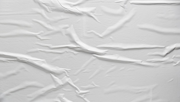 White creased poster texture