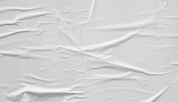 White creased poster texture