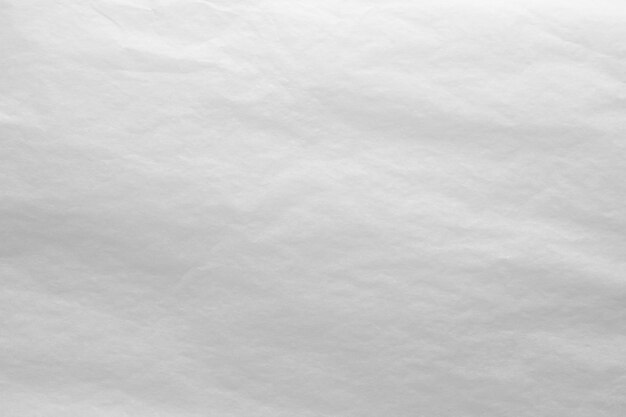 White crumpled paper abstract background texture