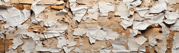 White crumpled paper background Crumpled paper texture