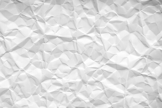 white crumpled paper background texture pattern overlay