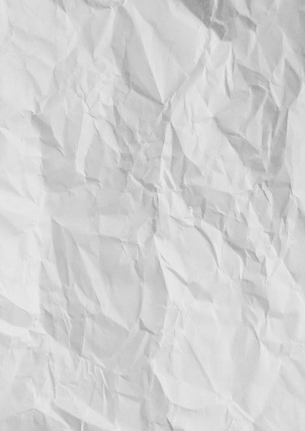 Crumpled White Construction Paper Background Stock Photo