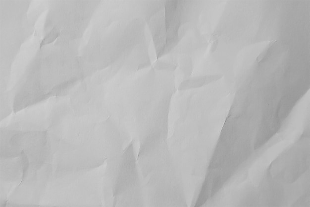 白いしわくちゃの紙の背景