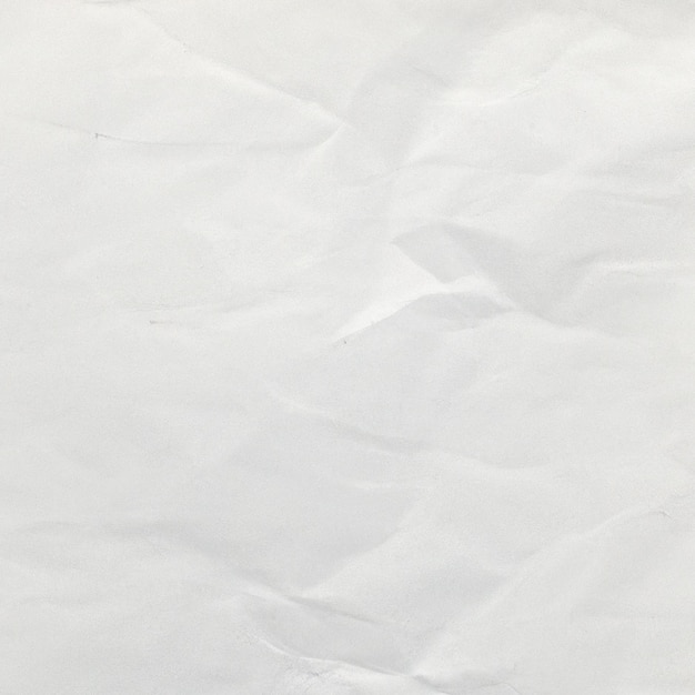 White crumpled paper white paper texture