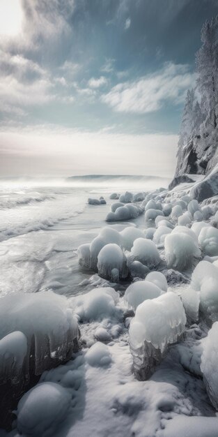 White Crystal Shore