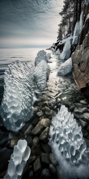 White Crystal Shore