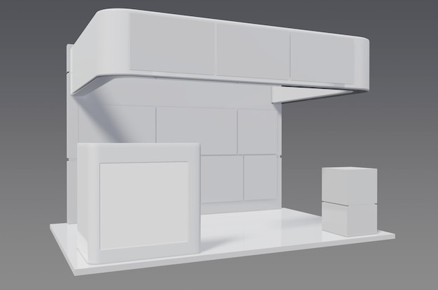 a white cube shaped room with a white shelf and a white cube that says'i'm a '