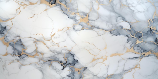 Photo white curly marble