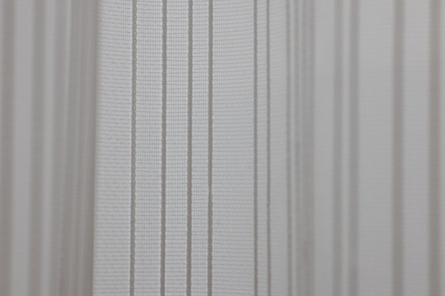 white curtain texture close up