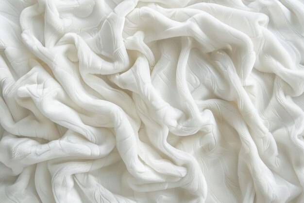 Photo white delicate soft background of plush fabric