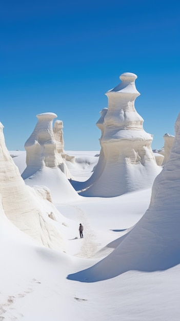 White desert