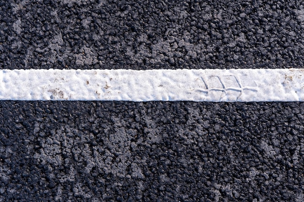 The white dividing line on the road Road markings Road safety the rules of the road