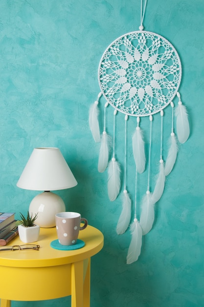 White dream catcher