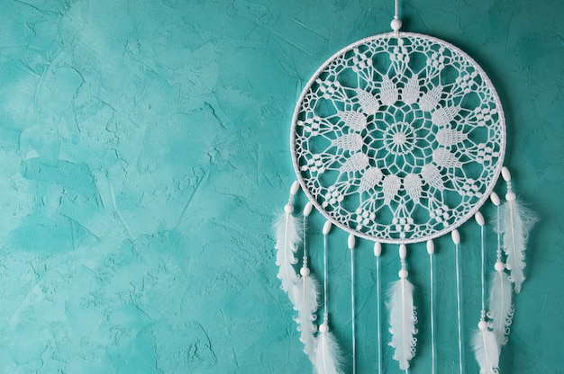 White  dream catcher