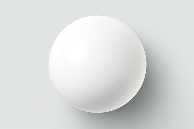 a white egg on a gray background