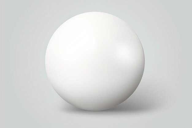 a white egg on a gray background