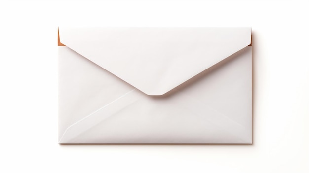 a white envelope with a brown string on it