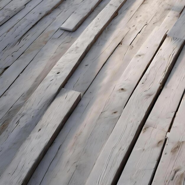 White even planks with gray splotches