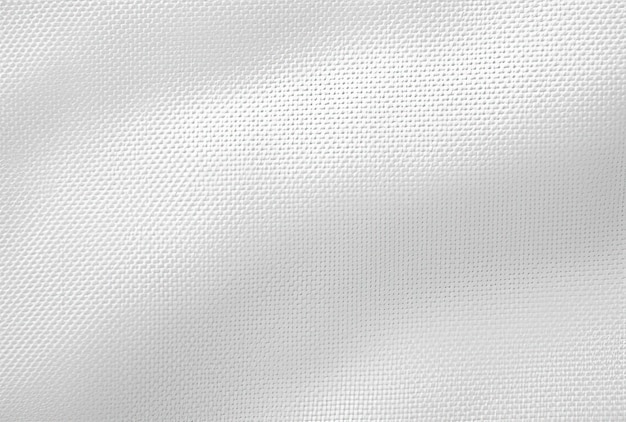 a white fabric background