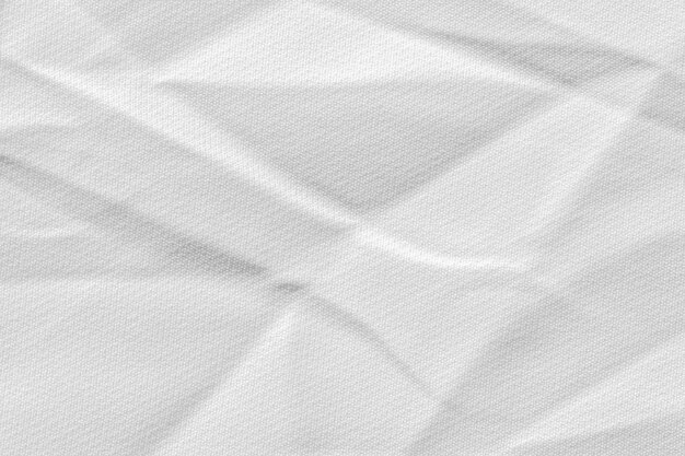 White fabric cloth polyester texture and textile background