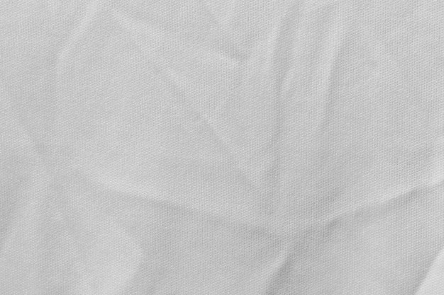 White fabric cloth polyester texture and textile background