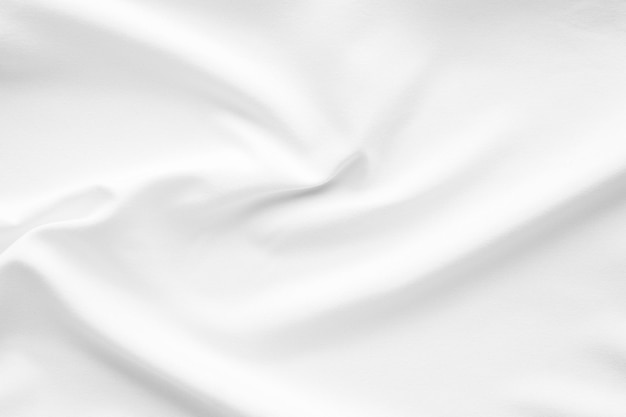 White fabric smooth texture surface background