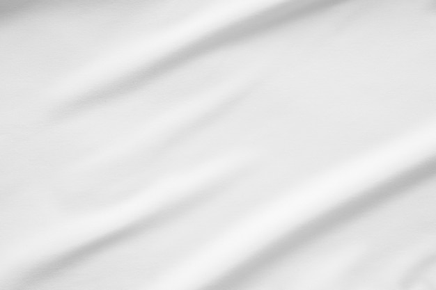 White fabric smooth texture surface background